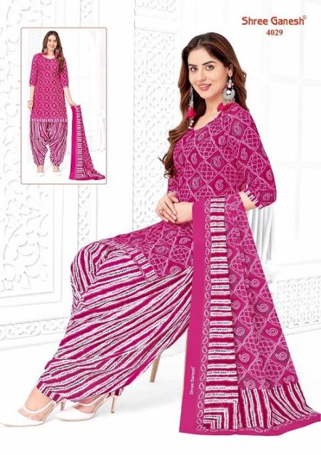 Shree Ganesh Hansika Vol 20 Patiyala Cotton Dress Material
